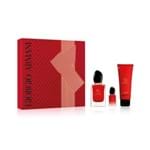 Ficha técnica e caractérísticas do produto Giorgio Armani Coffret Sì Passione Kit - Eau de Parfum + Miniatura + Loção Corporal Kit