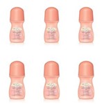 Ficha técnica e caractérísticas do produto Giovanna Baby Peach Desodorante Rollon 50ml - Kit com 06