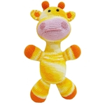Ficha técnica e caractérísticas do produto Girafa Animal Croche Amigurumi Ursinho Grande Amarela