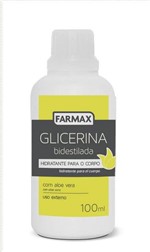 Ficha técnica e caractérísticas do produto Glicerina Bidestilada Hidratante Corpo Aloe Vera100ml Farmax