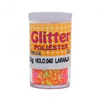 Ficha técnica e caractérísticas do produto Glítter Cítrico - Laranja - 040 - Glitter