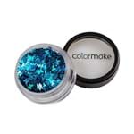 Glitter ColorMake Shine Borboleta Azul Turquesa 2g