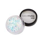 Ficha técnica e caractérísticas do produto Glitter ColorMake Shine Diamante 3D Perola Azul