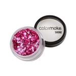 Ficha técnica e caractérísticas do produto Glitter ColorMake Shine Diamante 3D Rosa
