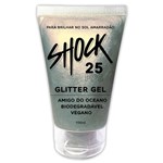 Ficha técnica e caractérísticas do produto Glitter Gel Biodegradável Prateado FPS25 100ml – Shock