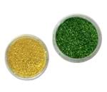 Ficha técnica e caractérísticas do produto Glitter Pigmentos Verde e Amarelo