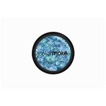 Ficha técnica e caractérísticas do produto Glitter Poliester Holografico - Borboleta Azul Claro