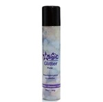 Ficha técnica e caractérísticas do produto Glitter Prata Magic Color Spray Maquiagem para Cabelos 95ml