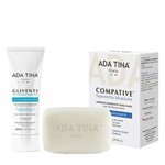 Gliventi + Compative Saponetta Idratante Ada Tina - Kit Hidratante Corporal + Limpador Facial Kit
