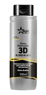 Ficha técnica e caractérísticas do produto Gloss Matizador 3D Blond Black - Magic Color