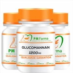 Ficha técnica e caractérísticas do produto Glucomannan 1200Mg 60 Cápsulas
