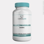 Glucomannan 500mg - 90 CÁPSULAS - Fibra Vegetal