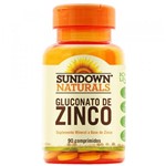 Ficha técnica e caractérísticas do produto Gluconato de Zinco 90 Comprimidos Sundown