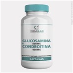 Ficha técnica e caractérísticas do produto Glucosamina 500Mg + Condroitina 400Mg - 240 Cápsulas