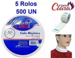 Ficha técnica e caractérísticas do produto Gola Higiênica 05 Rolos com 100 Unidades - Ref.4403 - Santa Clara
