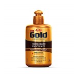 Ficha técnica e caractérísticas do produto Gold Creme para Pentear Chocolate, 280G, Niely