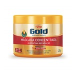 Ficha técnica e caractérísticas do produto Gold Máscara Concentrada Queratina Reparação, 430G, Niely