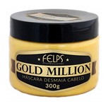 Ficha técnica e caractérísticas do produto Gold Million Máscara Desmaia Cabelo 300G, Felps