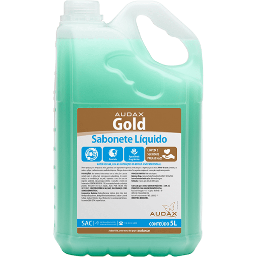Gold Sabonete Líquido - 5 Litros - AudaxCo