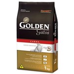 Ficha técnica e caractérísticas do produto Golden Gatos Adulto Carne 01 Kg
