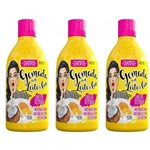 Ficha técnica e caractérísticas do produto Gota Dourada Gemada Shampoo C/ Leite de Coco 400ml (Kit C/03)