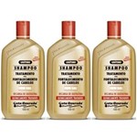 Ficha técnica e caractérísticas do produto Gota Dourada Quimicamente Tratados Shampoo 430ml - Kit com 03