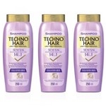 Ficha técnica e caractérísticas do produto Gota Dourada Techno Hair Desamarelador Shampoo 250ml (Kit C/03)