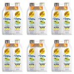 Ficha técnica e caractérísticas do produto Gota Dourada Vegano Shampoo + Condicionador 340ml (Kit C/06)