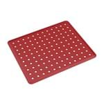 Ficha técnica e caractérísticas do produto Grade de Pia Basic 32,8x27,8x0,3cm Vermelho Bold - 10863/0465 - Coza - Coza