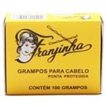 Ficha técnica e caractérísticas do produto Grampo Franjinha Castanho Nº 7 com 100 Unidades