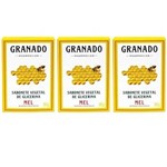 Ficha técnica e caractérísticas do produto Granado Mel Sabonete Vegetal com Glicerina 90g - Kit com 03