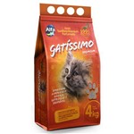 Ficha técnica e caractérísticas do produto Granulado Premium (areia) Higiênica Perfumada para Gatos e Roedores - Gatissimo 4kg - Alfa Pet