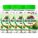 Ficha técnica e caractérísticas do produto Graviola 1000mg 4 X 180 Comprimidos - Lauton Nutrition