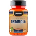 Ficha técnica e caractérísticas do produto Graviola 60cps 500mg - Apisnutri