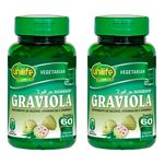 Ficha técnica e caractérísticas do produto Graviola - 2 un de 60 Cápsulas - Apisnutri