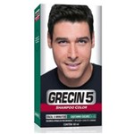 Ficha técnica e caractérísticas do produto Grecin 5 Shampoo Color Castanho Escuro 45