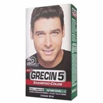 Ficha técnica e caractérísticas do produto Grecin 5 Shampoo Tonalizante Castanho Escuro 60ml (Kit C/12)