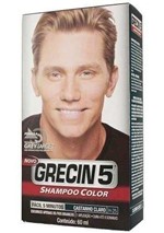 Ficha técnica e caractérísticas do produto Grecin 5 Shampoo Tonalizante Color Castanho Claro