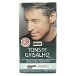 Ficha técnica e caractérísticas do produto Grecin Tons de Grisalho Shampoo Tonalizante 1 Kit