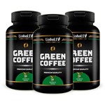 Ficha técnica e caractérísticas do produto Green Coffee (Café Verde) KIT 3 Frascos 300 Cápsulas
