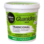 Ficha técnica e caractérísticas do produto Guanidina Tradicional Mild Alisa e Relaxa Salon Line 215gr
