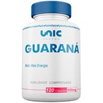 Ficha técnica e caractérísticas do produto Guaraná 500mg 120 Caps Unicpharma