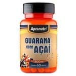 Ficha técnica e caractérísticas do produto Guaraná com Açaí 500mg Oil Apisnutri 60 Cápsulas