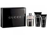 Ficha técnica e caractérísticas do produto Gucci Kit Gucci Guilty Pour Homme Perfume - Masculino 90ml + Gel de Banho + Baume Pós-Barba