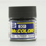 Ficha técnica e caractérísticas do produto Gunze - Mr.Color 301 - Gray FS36081 (Semi-Gloss)