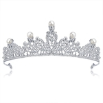 Ficha técnica e caractérísticas do produto Fashion Bride Hair Accessory Top Grade Hollow Crystal Crown