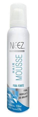 Ficha técnica e caractérísticas do produto Hair Mousse Fixa Forte Neez 150ml