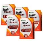 Ficha técnica e caractérísticas do produto Hair Power Cabelos e Unhas - 5 un de 90 Cápsulas - Katigua
