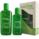 Ficha técnica e caractérísticas do produto Hair Sink Fresh Tratamento Antiqueda de Cabelos Shampoo 240ml e Tônico Capilar 140ml Hairsink