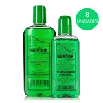 Hair Sink Tratamento Antiqueda Kit 04 Shampoo 240ml e 04 Tônico Capilar 140ml - 240 Ml